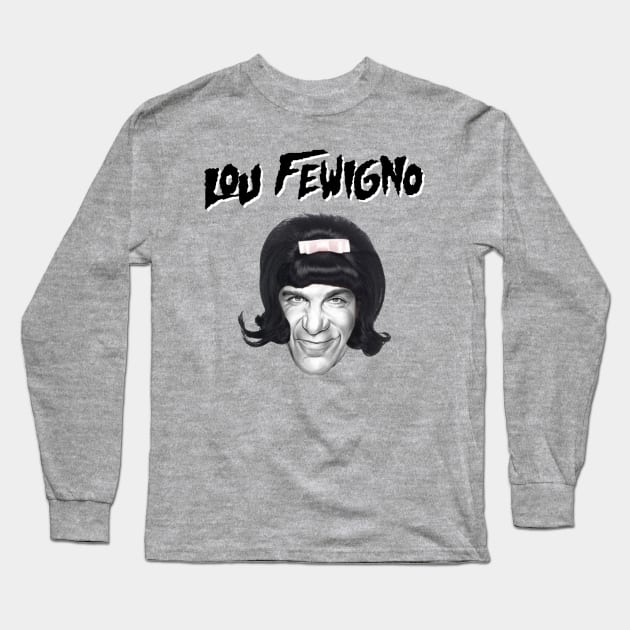 Lou FeWIGno Long Sleeve T-Shirt by MacandGu